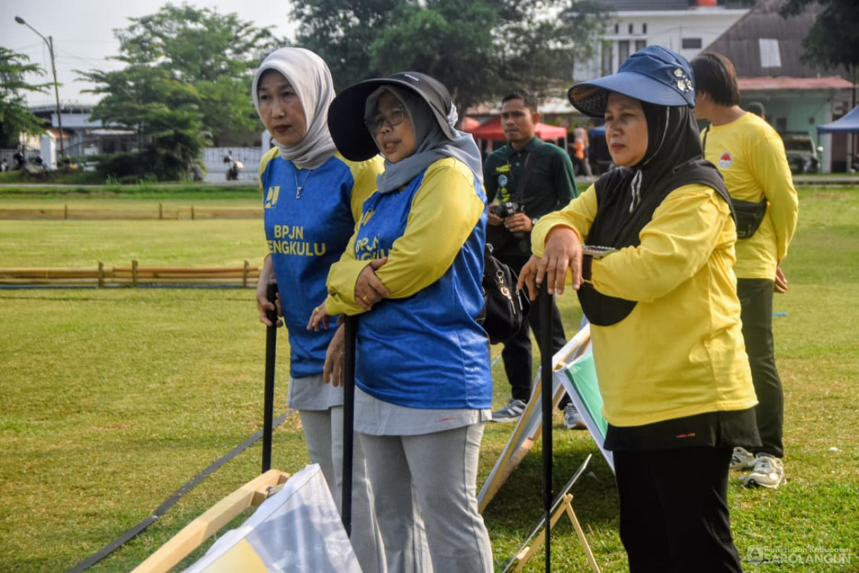 26 September 2025&nbsp; Open Tournament Gateball Dandim 0420 Sarko Sarolangun Tahun 2025 di Laman Basamo