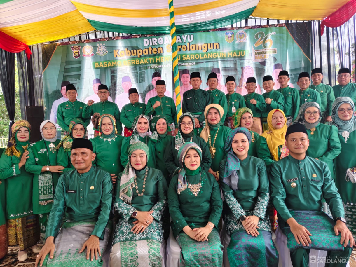 12 Oktober 2025 Rapat Paripurna HUT Kabupaten Sarolangun ke 26 Tahun 2025