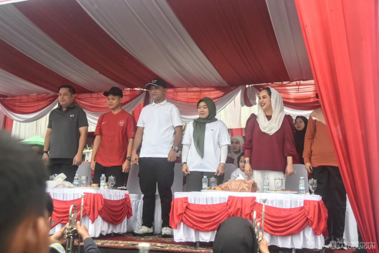 18 Agustus 2025 Pawai Pembangunan di Depan Rumah Dinas Bupati Sarolangun