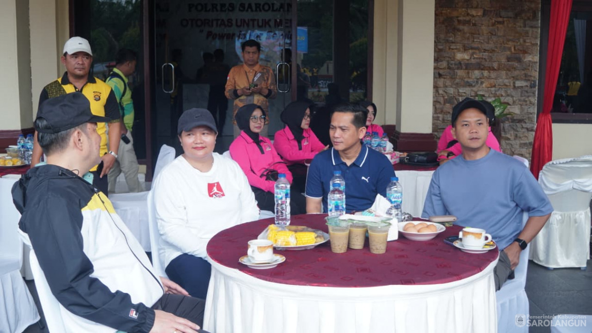 12 Desember 2025&nbsp; Olahraga Bersama Polres, TNI, Lapas, dan Forkopimda