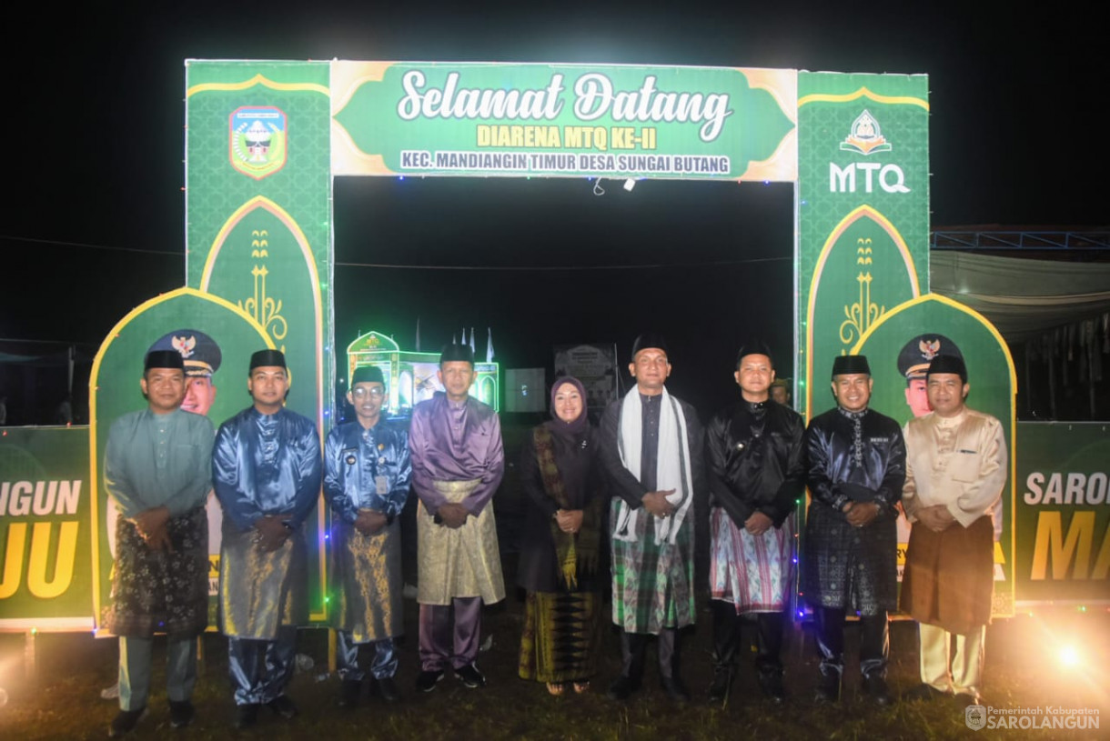 18 Juni 2025 -&nbsp;Pembukaan MTQ Tingkat Kecamatan Mandiangin Timur