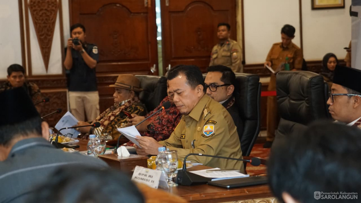 29 September 2025&nbsp; Pertemuan Dengan Ketua, Wakil Ketua Dari Anggota Komisi II DPR RI Dalam Rangka Pengawasan Penerimaan Negara Bukan Pajak Di Sektor Pertahanan