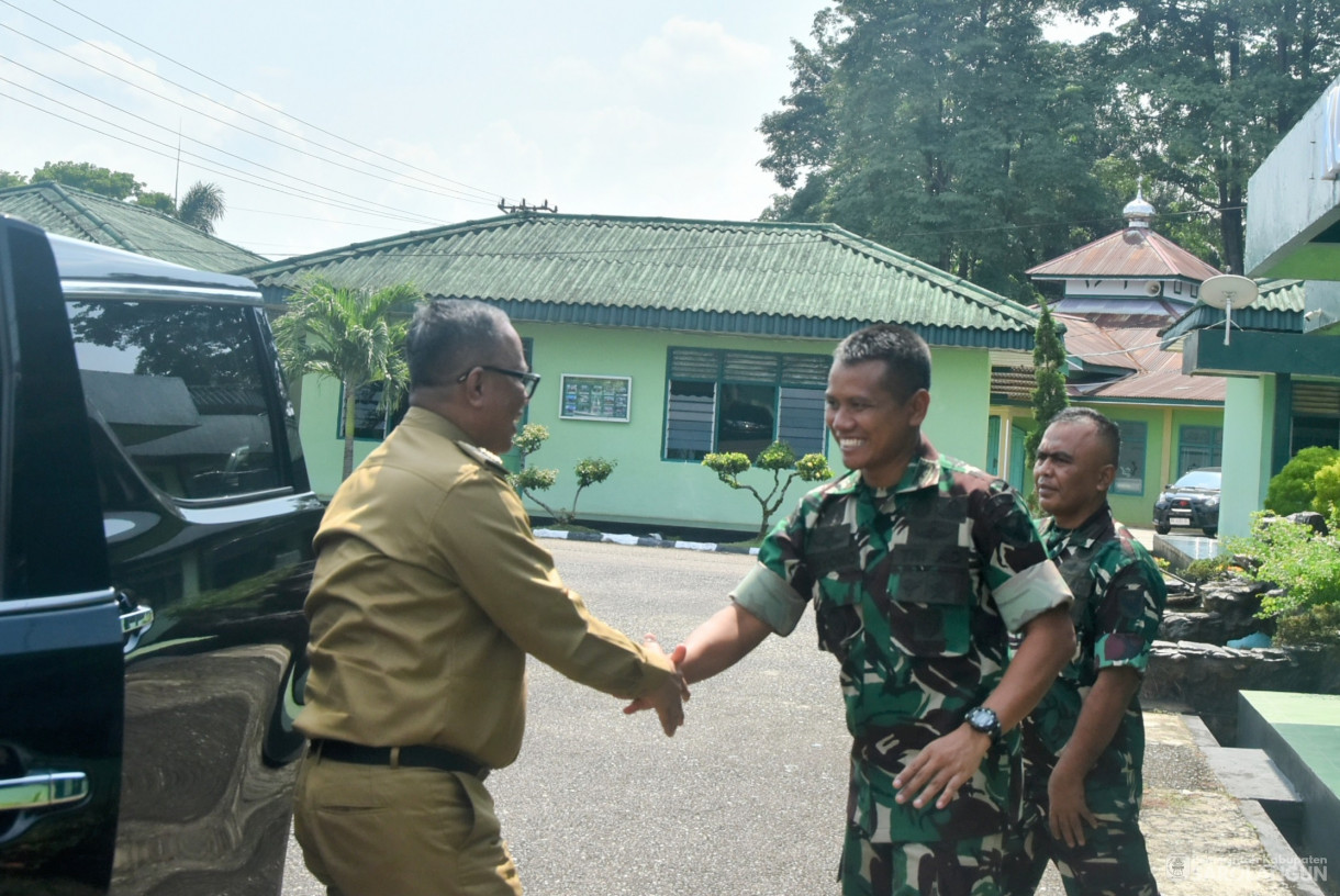 24 September 2024 -&nbsp;Silaturahmi Dengan Dandim 0420 Sarko, Bertempat di Kodim Sarko