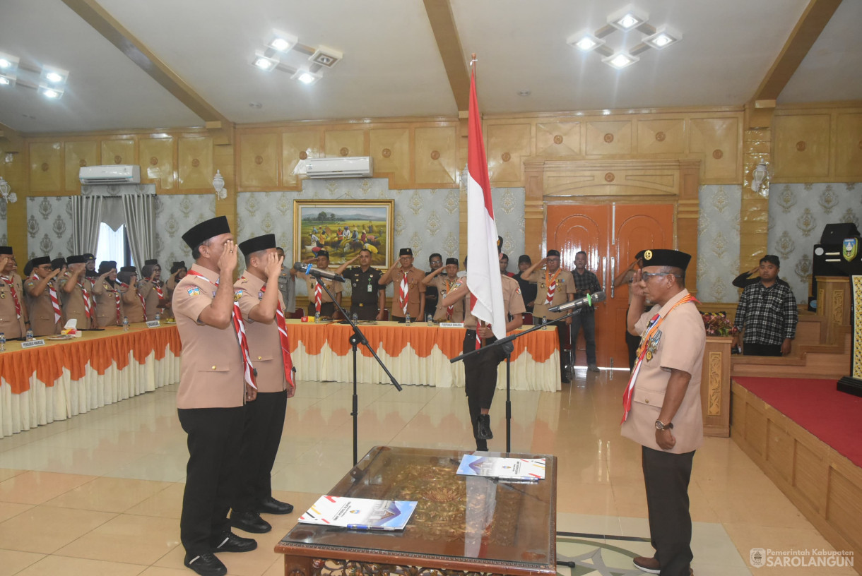9 Juli 2025 -&nbsp;Pelantikan Ketua Majelis Pembimbing Cabang dan Wakil Ketua Majelis Cabang Gerakan Pramuka Sarolangun
