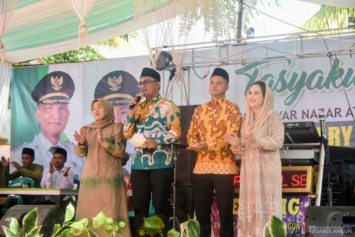 11 Mei 2025 - Tasyakuran Sekaligus Bayar Nazar Kemenangan Bupati dan Wakil Bupati Sarolangun&nbsp;
