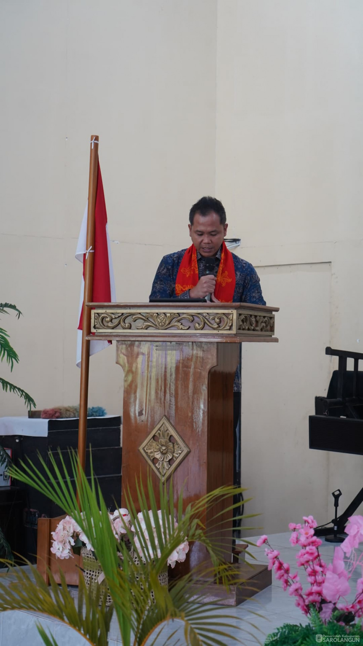 19 Juni 2025 -&nbsp;Membuka kegiatan Konfrensi Kabupaten PGRI Kabupaten Sarolangun masa Bakti XXIII Periode 2025 sd 2030
