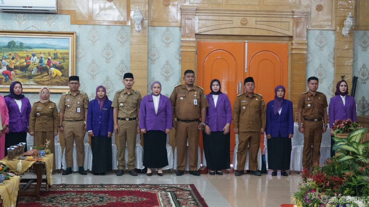 8 April 2026 Pelantikan Ketua TP PKK dan Ketua Pembina Posyandu 6 Kecamatan serta Rakor TP PKK
