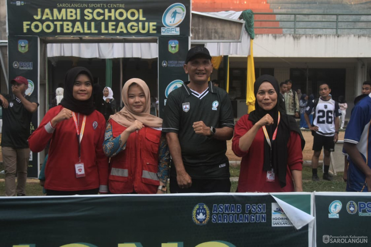 4 Desember 2025 Penutupan Liga Pelajar di GOR Sport Center Sarolangun