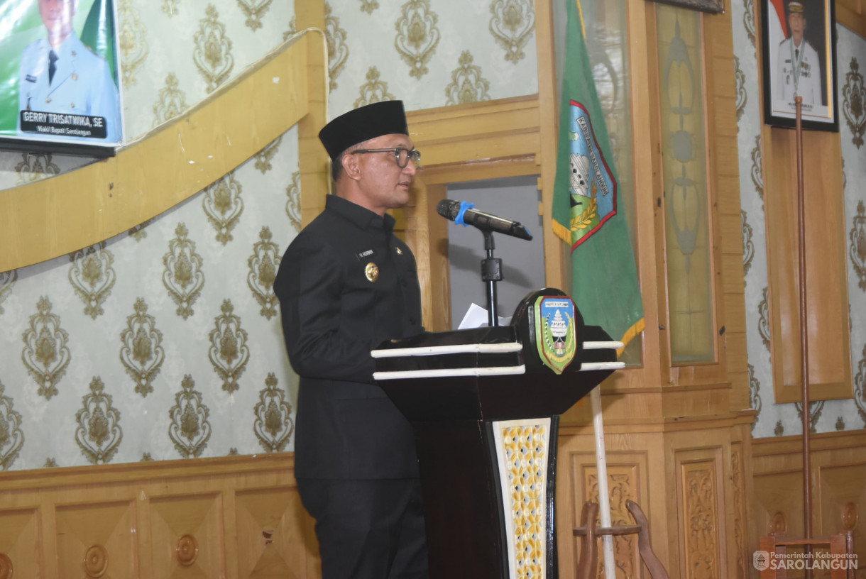 29 Juli 2025 - Pelantikan Pj Sekretaris Daerah Sarolangun di Aula Bappeda Sarolangun
