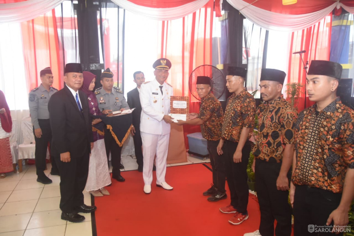 17 Agustus 2025&nbsp; Pemberian Remisi di Lapas Kelas II B Sarolangun