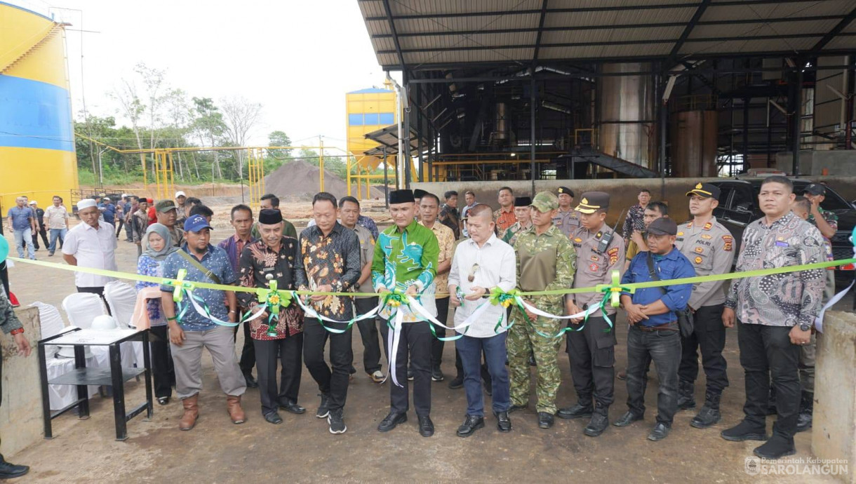 23 April 2026 Peresmian PT Samudera Mahkota Mas desa Pelawan Jaya