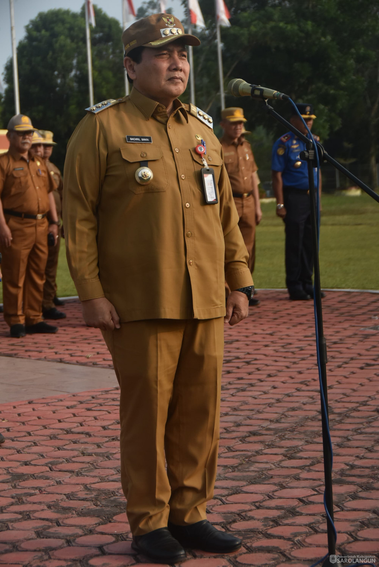 29 Juli 2024 -&nbsp;Apel Gabungan, Bertempat di Lapangan Gunung Kembang Sarolangun