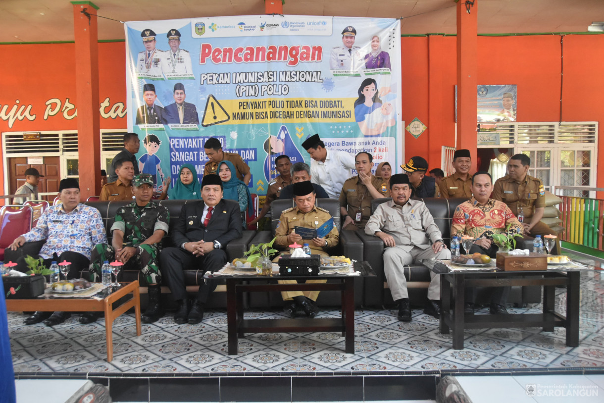 23 Juli 2024 - Pencanangan PIN Polio Serta Launchinh Desa Anti Stunting, Pemberian Makanan Tambahan, Dan Lemilihan Remaja Peduli Stunting, Bertempat di SD 03 VIII Sarolangun&nbsp;