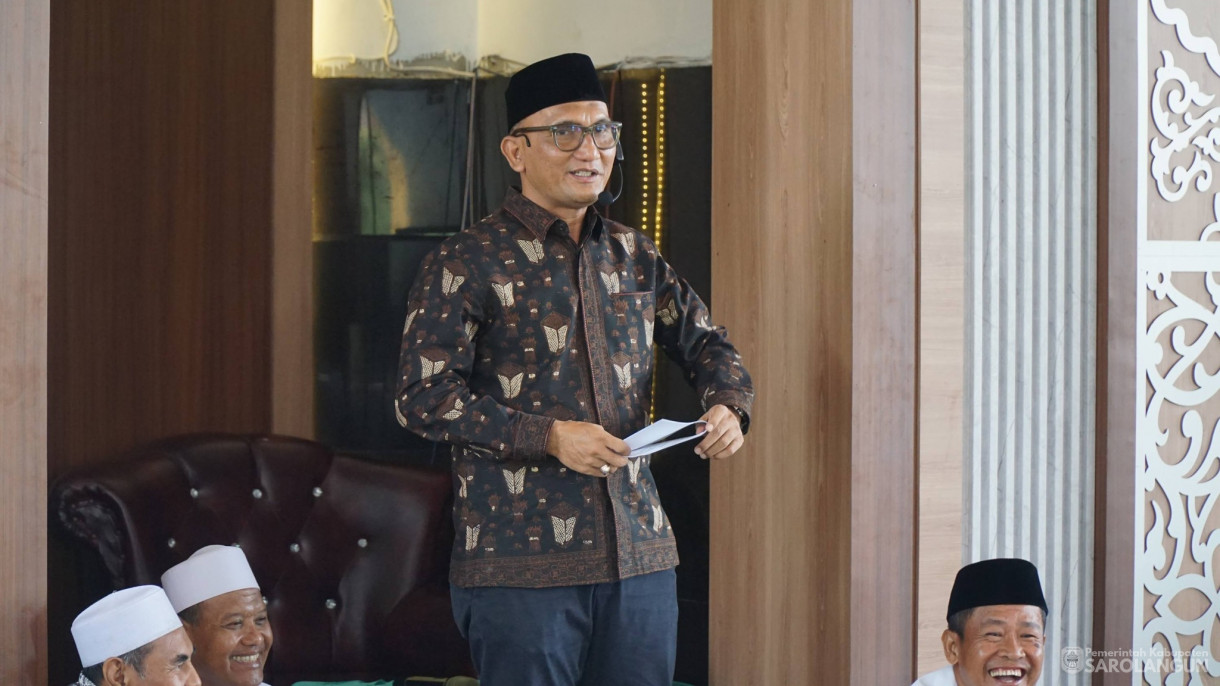 19 April 2026 Peringatan Haul Alm. H. Riduan dan Almh. Hj. Sinar Harapan bertempat di Masjid Saadaturridwan Pondok Pesantren Hidayatul Mubtadiien Desa Karang Mendapo, RT.08 Kec. Pauh