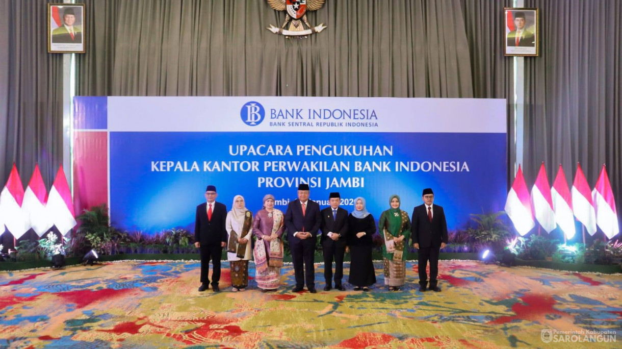 26 Januari 2026 Pengukuhan Kepala Kantor Perwakilan Bank Indonesia Jambi