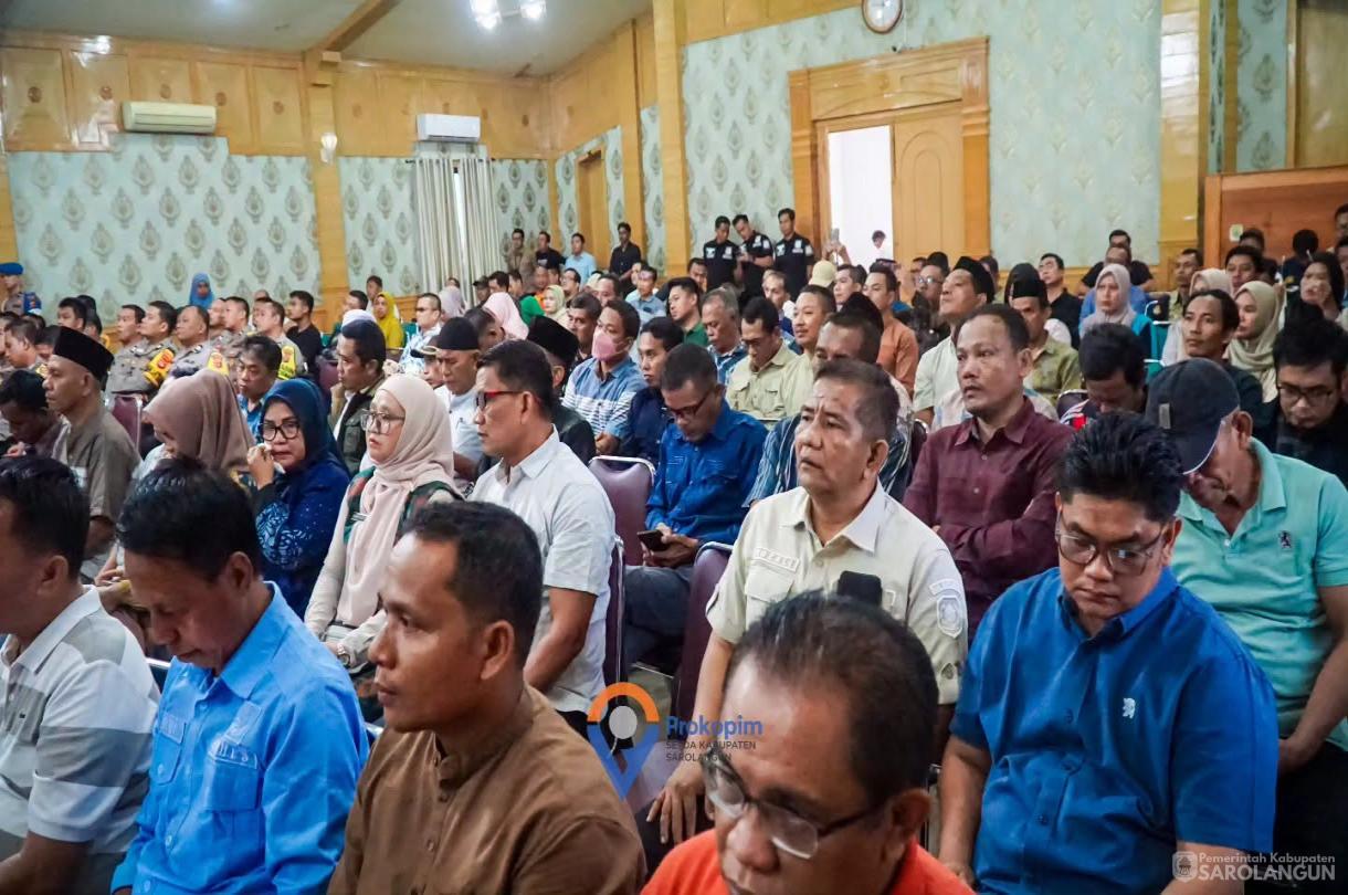 7 Agustus 2026 Sosialisasi Akbar Paham Radikal dan Terorisme, Tindak Pidana Cyber dan Perundungan di Lingkungan Pemerintah Desa Kelurahan dan Kecamatan seKabupaten Sarolangun