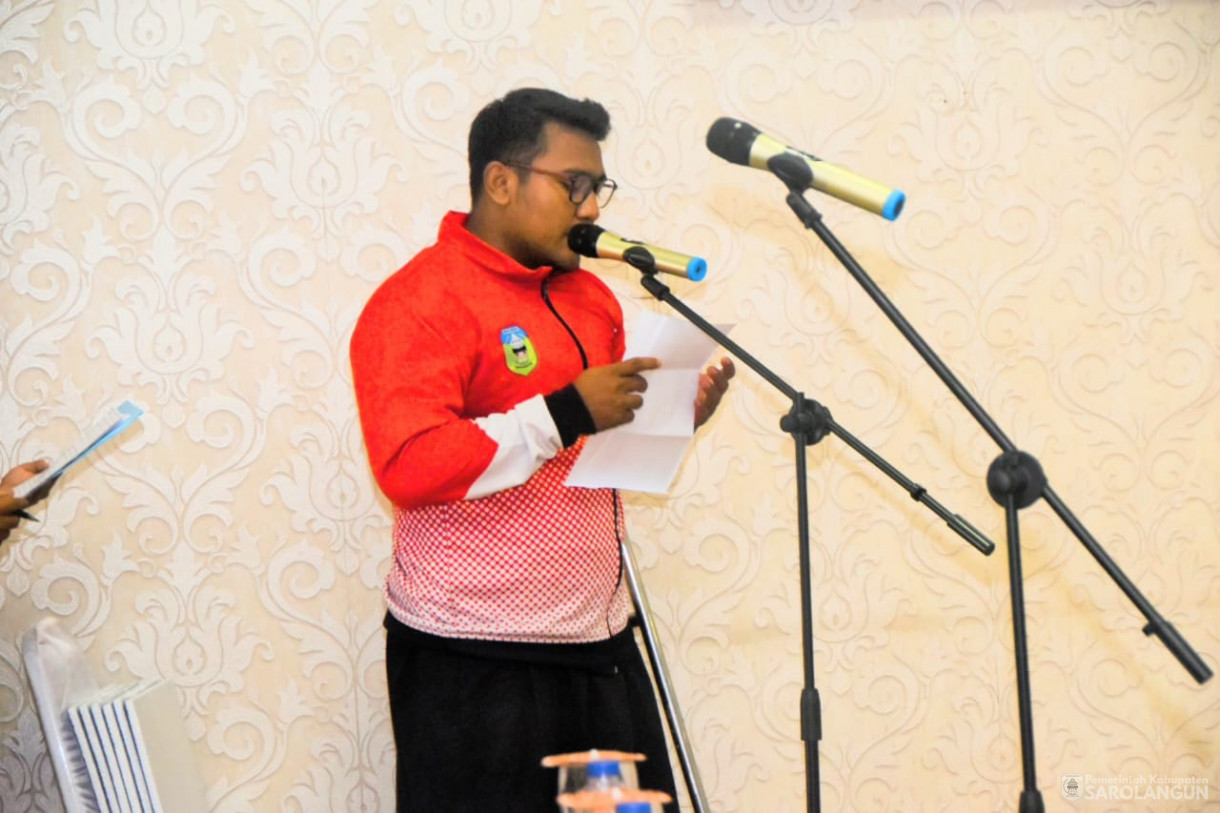 18 Juni 2025 - Penyerahan Bonus Secara Simbolis Kepada Atlet Berprestasi dan Pelatih Pasca Pekan Paralimpik Provinsi&nbsp;