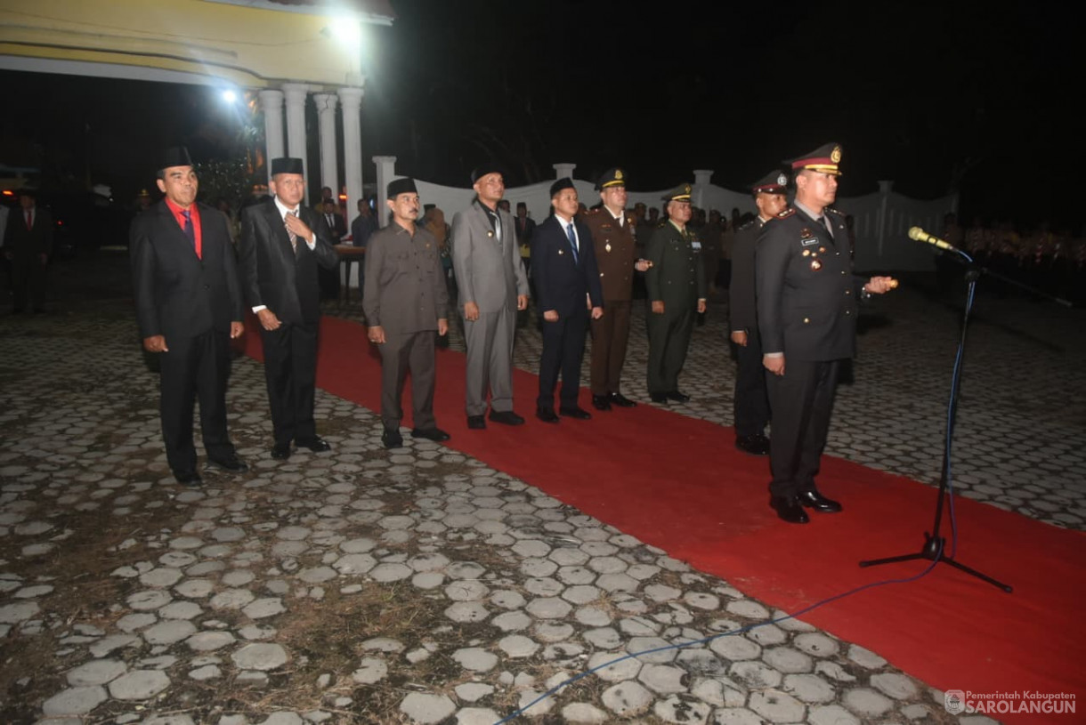 17 Agustus 2025&nbsp; Upacara Apel Kehotmatan dan Renungan Suci di Taman Makam Pahlawan Sarolangun