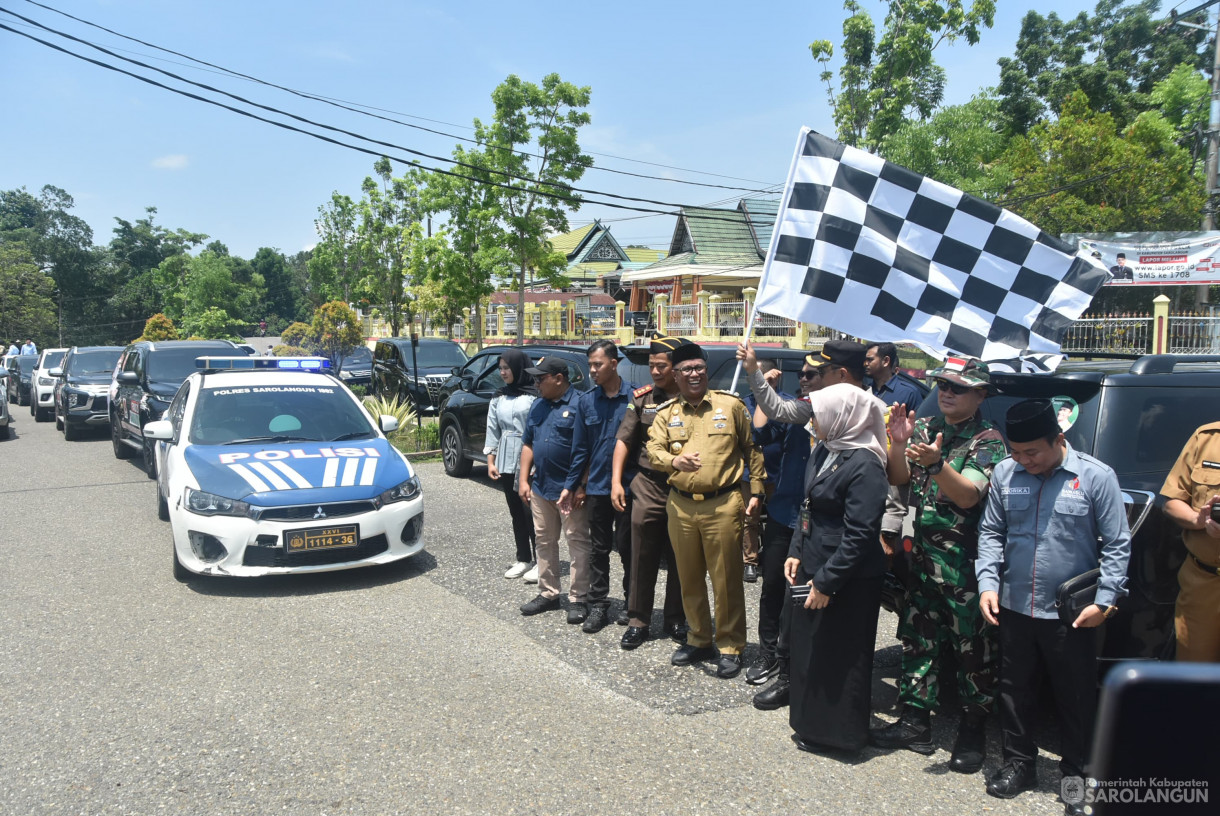 24 September 2024 -&nbsp;Deklarasi Kampanye Damai&nbsp; Pemilihan Bupati Dan Wakil Bupati Sarolangun Tahun 2024, Bertempat di Lapangan Gunung Kembang Sarolangun