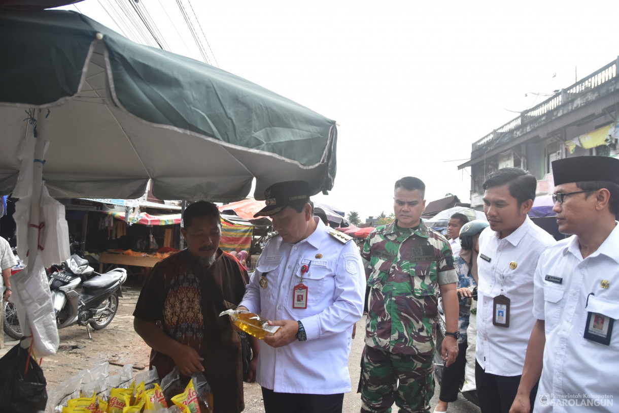 24 Januari 2024 - Sidak Pasar Di Pasar Atas Sarolangun