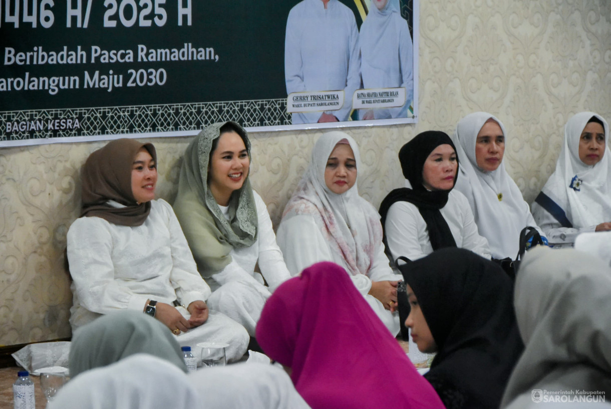 25 April 2025 -&nbsp;Pembukaan Kegiatan Majelis Taklim Rumah Dinas Bupati Sarolangun