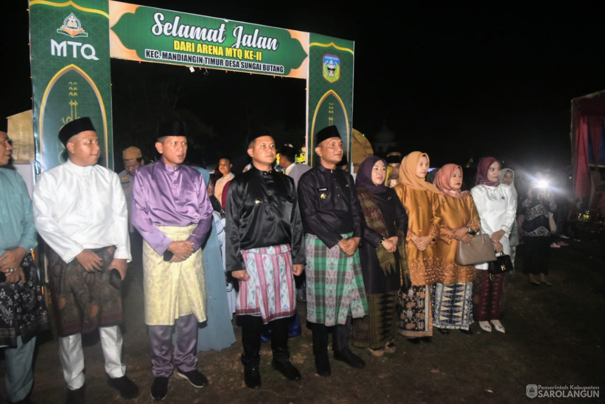 18 Juni 2025 -&nbsp;Pembukaan MTQ Tingkat Kecamatan Mandiangin Timur