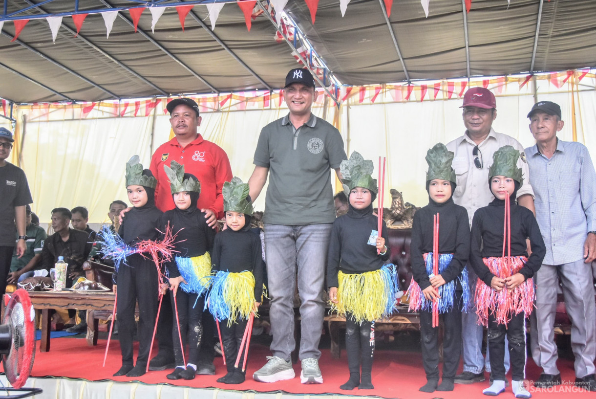 26 Juli 2025 - Pembukaan Turnamen Semi Open Voly di Lapangan Moneng Janggut Desa Sepintun