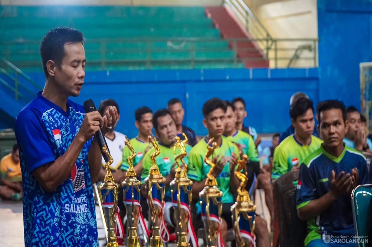 2 Agustus 2026 Pembukaan Turnamen Tenis Meja Tingkat Provinsi, Lubuk linggau, Musi Rawas, Rawas Ulu, Merangin dan Sarolangun di GOR KONI Sarolangun