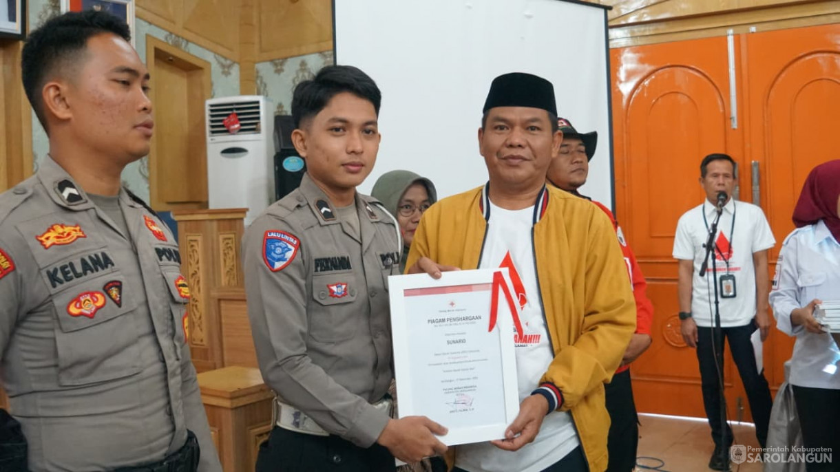 Gebyar Donor Darah Dukung Penuh Program PMI Sarolangun