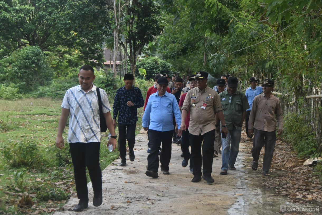 2 November 2024 - Kunjungan Kerja Sekaligus Penyerahan Bantuan Baznas Dan Dinsos, Bertempat di Desa Napal Melintang Kecamatan Limun