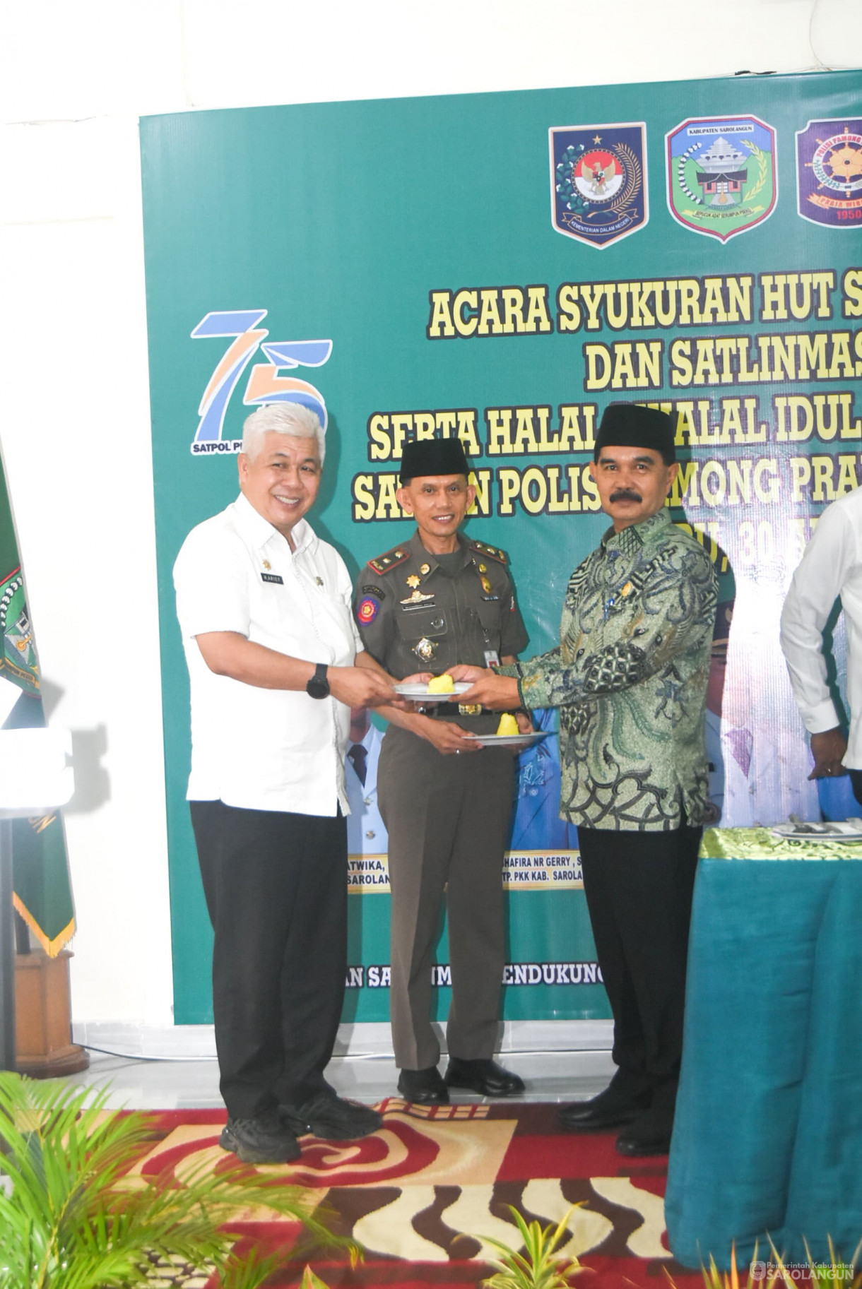 30 April 2025 - Syukuran HUT Satpol PP Ke 75 Tahun dan Satlinmas ke 63