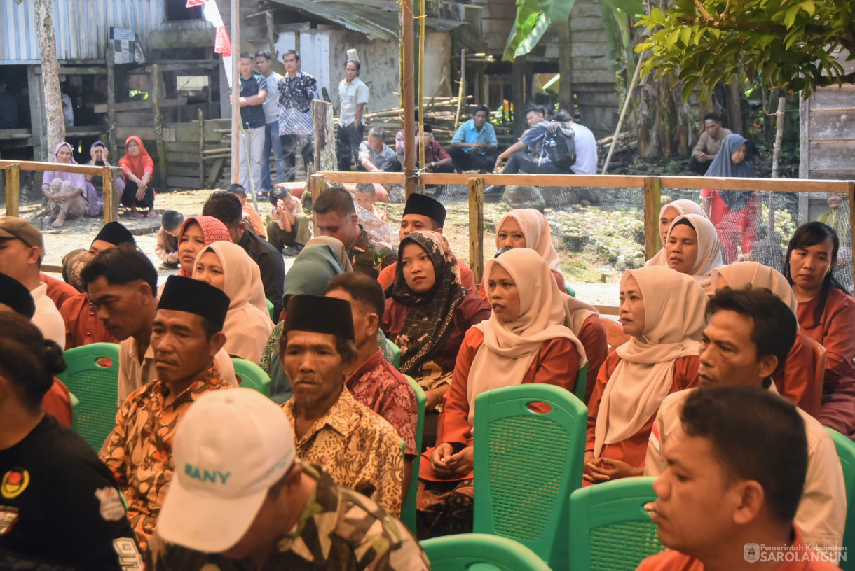 9 Agustus 2025 -&nbsp;Silaturahmi dan Audiensi Dengan Masyarakat Desa Sekaladi Kecamatan Batang Asai
