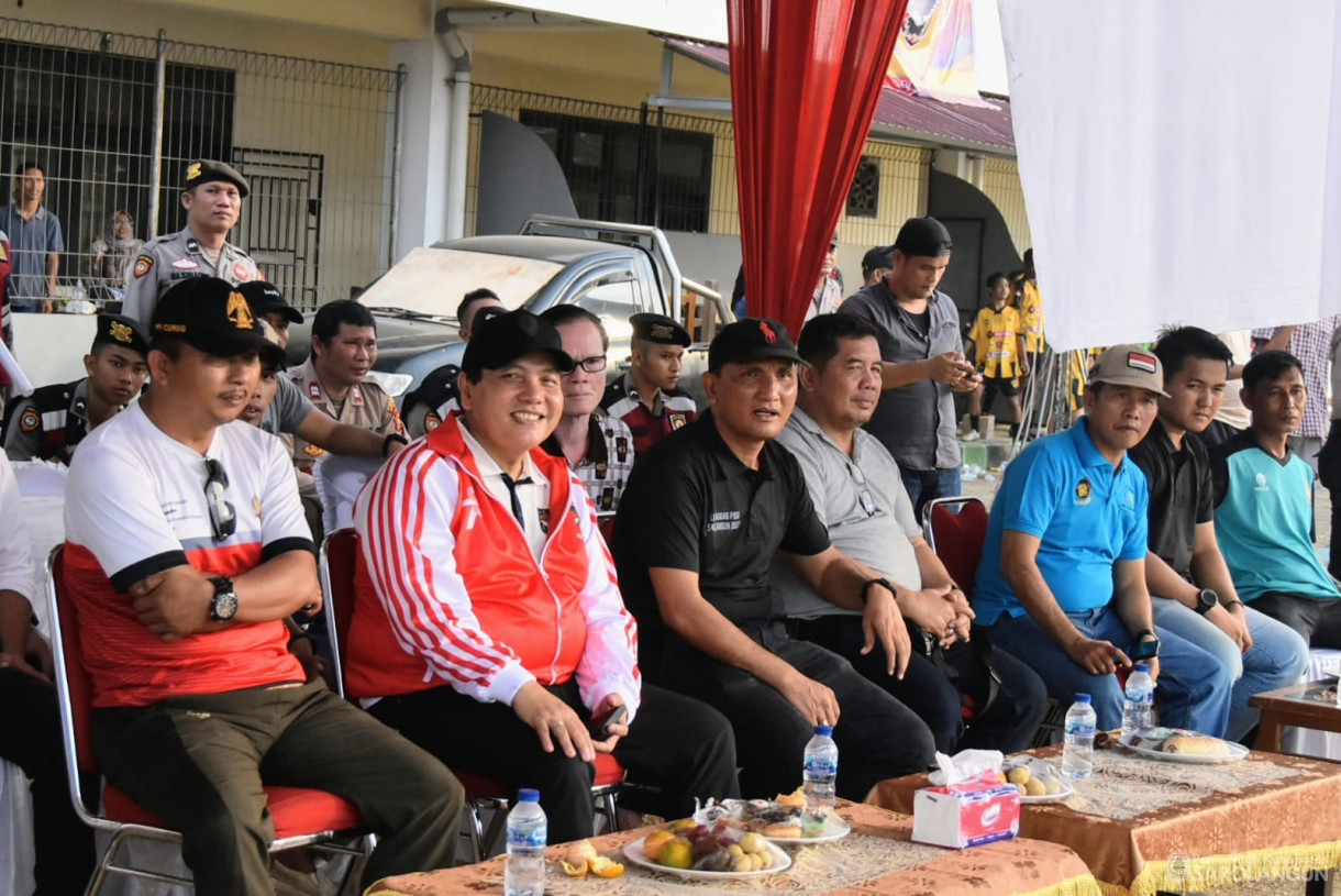 10 September 2023 - Penjabat Bupati Sarolangun Menghadiri Acara Penutupan Liga Askab Sarolangun di Lapangan KONI Sarolangun