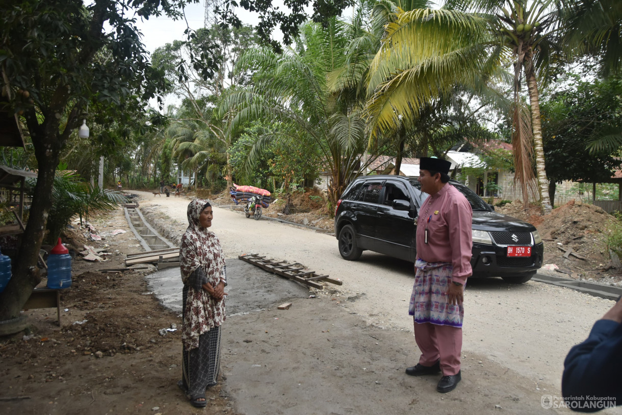 3 Juli 2024 -&nbsp;Meninjau Drainase, Bertempat di Kecamatan Pelawan