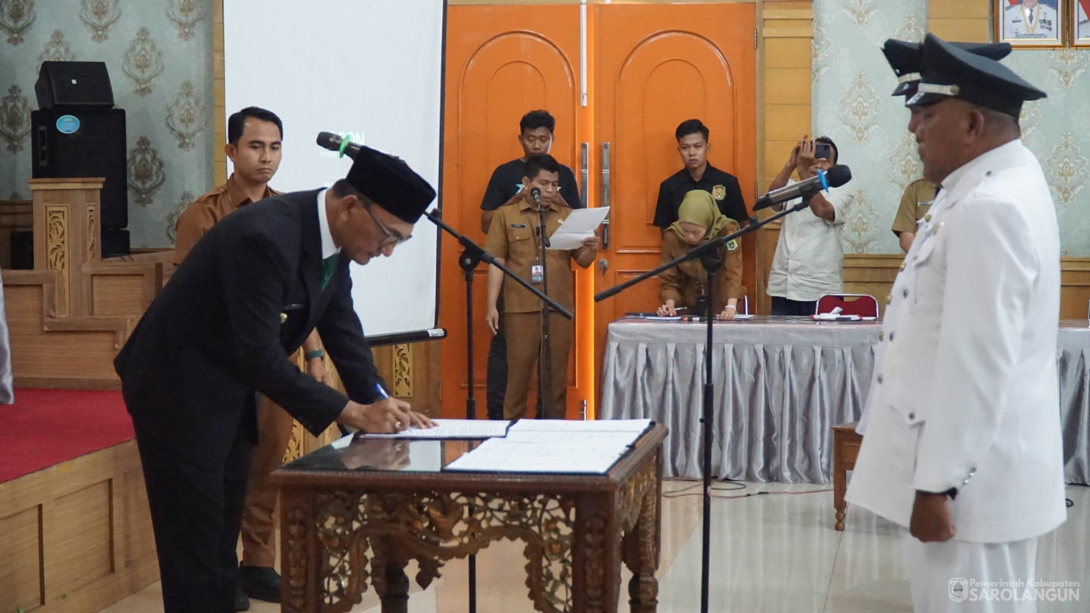 3 Maret 2026&nbsp;Pelantikan Pejabat Kepala Desa Antar Waktu Desa Jati Baru Mudo, Desa Petiduran Baru Kecamatan Mandiangin Timur, Desa Pulau Melako Kecamatan Bathin VIII dan Penjabat Kepala Desa Siliwangi Kecamatan Singkut