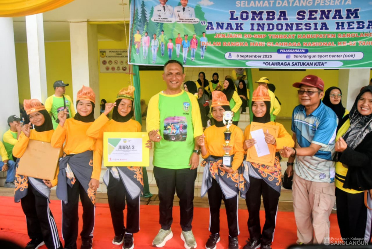 9 September 2025&nbsp; Senam Massal Dalam Rangka Memperingati Hari Olahraga Nasional Tahun 2025 di Sarolangun Sport Center