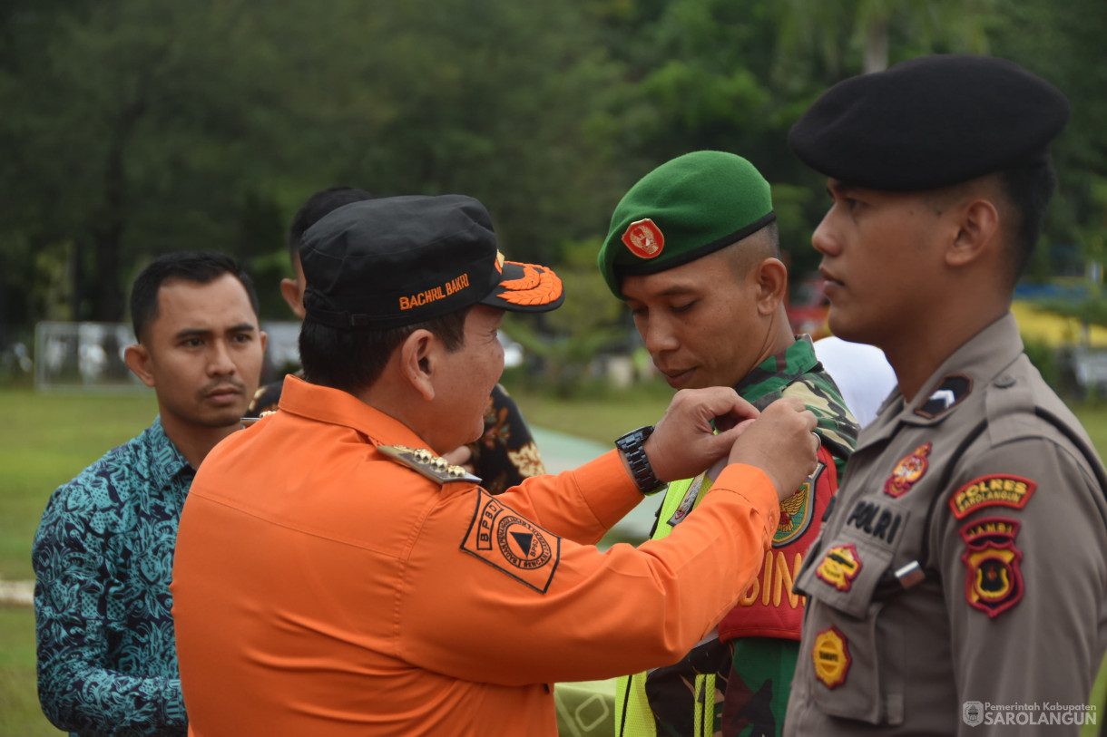 21 Desember 2023 - Apel Siaga Bencana Hidrometeorologi Di Lapangan Gunung Kembang Sarolangun