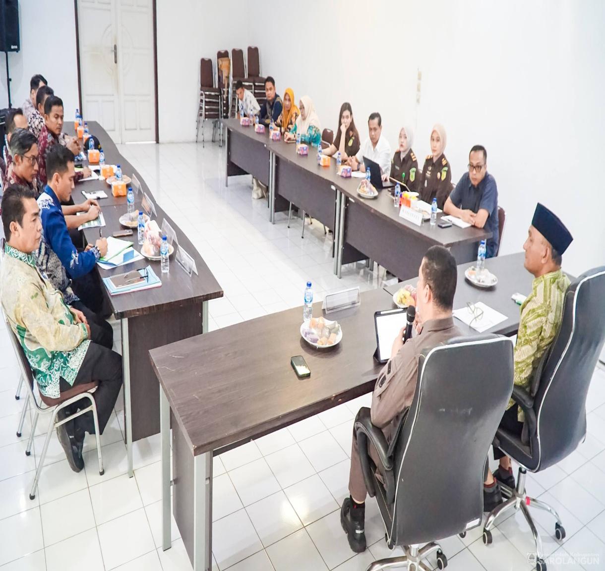 4 Juni 2026 Bupati Sarolangun Menghadiri Pemaparan Proyek Strategis Daerah di Aula Kantor Kejaksaan Negeri Sarolangun