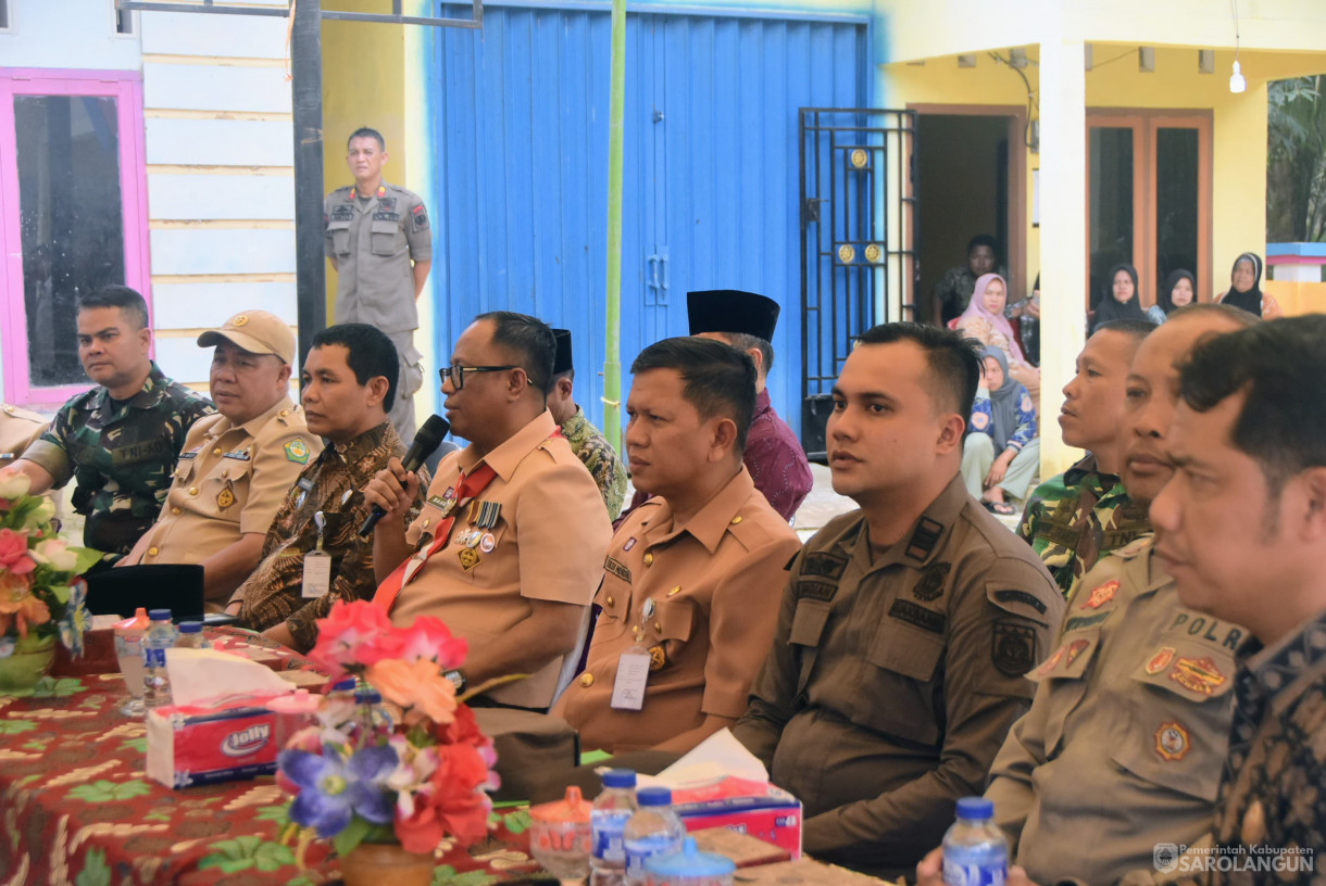 3 Oktober 2024 - Audiensi Dengan Masyarakat Desa Sekamis Kecamatan Cermin Nan Gedang