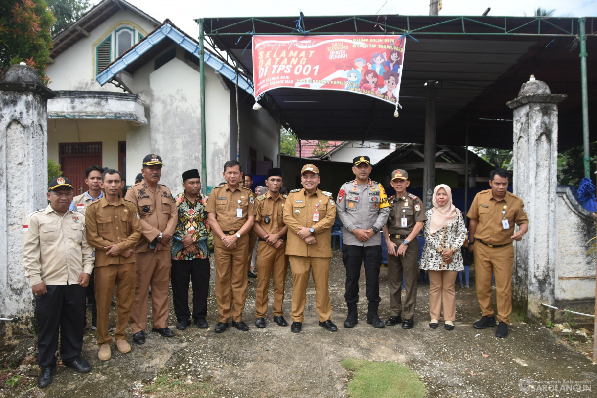 12 Februari 2024  - Meninjau Tps Beberapa Desa Di Kecamatan Singkut