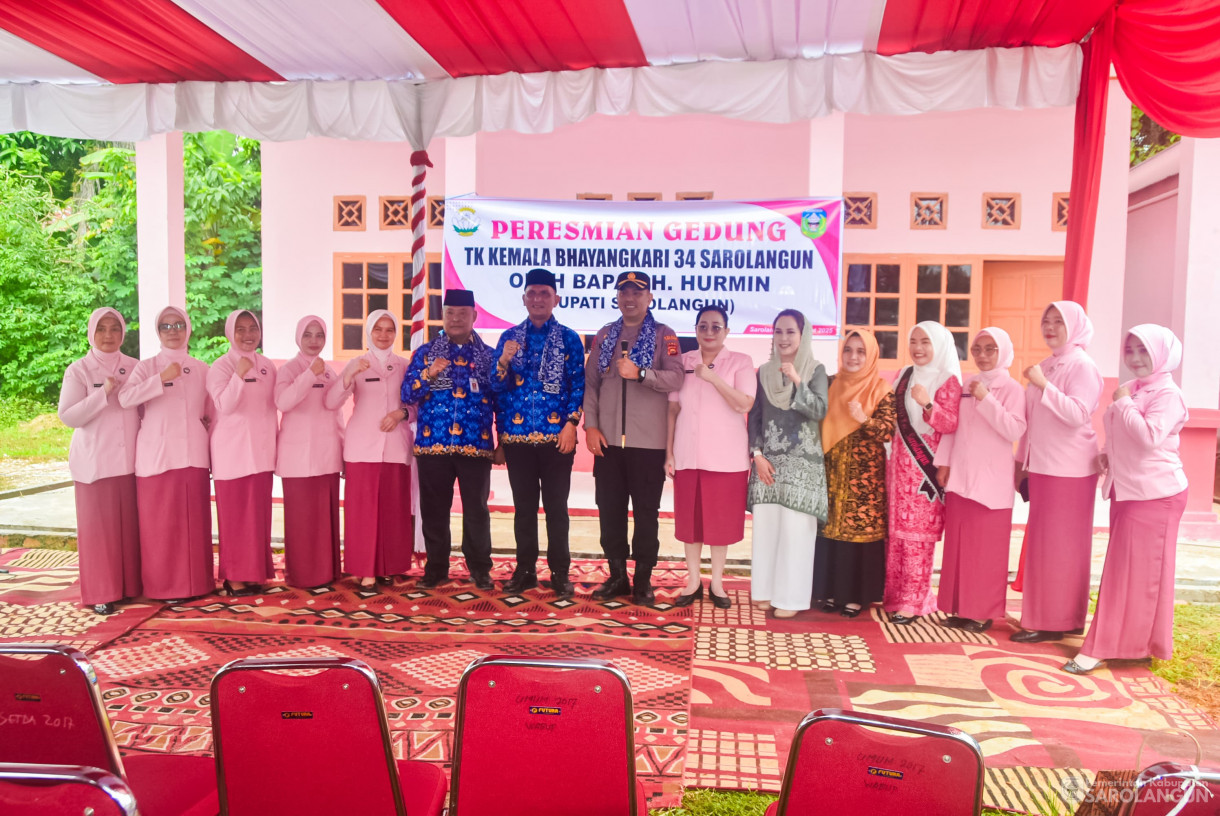 17 Maret 2025 -&nbsp;Peresmian Ruang Kelas Baru TK Kemala Bhayangkari Tahun 2025 di Polsek Kota Sarolangun