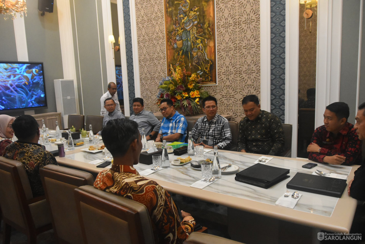 2 Oktober 2024 -&nbsp;Pertemuan Dengan BPJS Kota Jambi, Bertempat di Gudhas Village Restaurant Kota Jambi