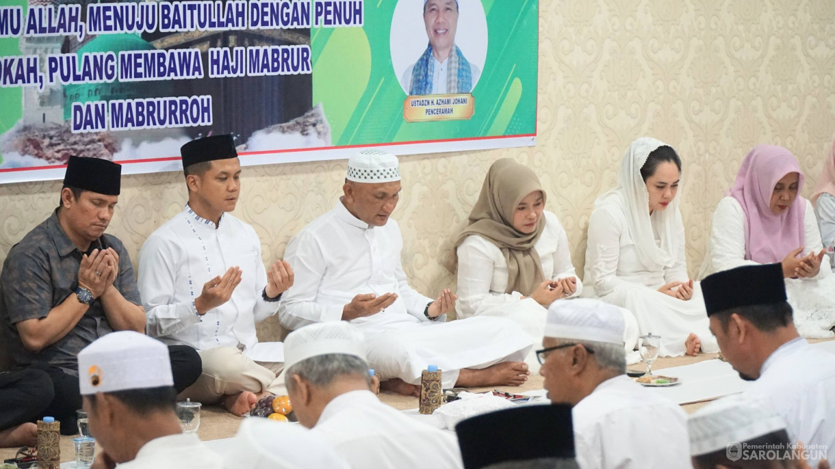 11 Mei 2026 Walimatussafar Haji Kab. Sarolangun di Gedung Kantor Kab. Sarolangun