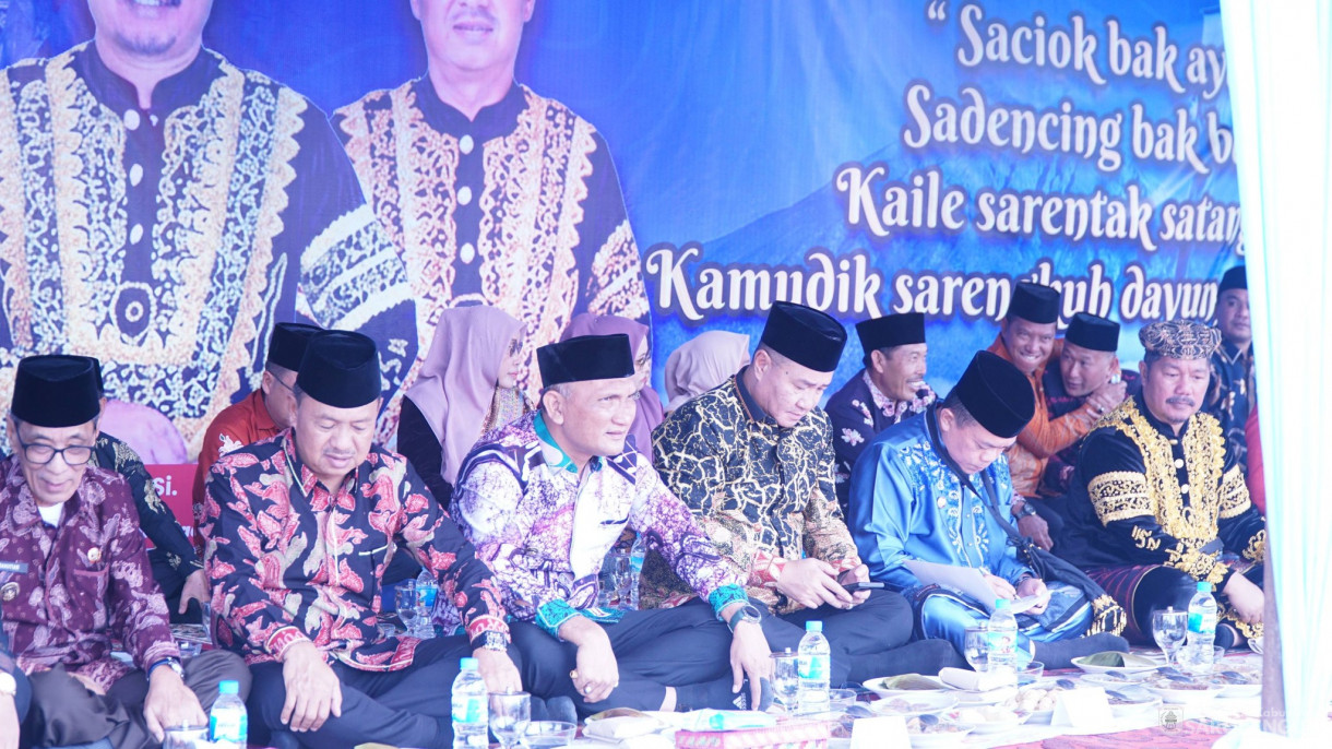 24 Januari 2026 Acara Kenduri Sko Manggien Depati Niniek Mamak Luhah Depati Intan Siulak Mukai Kabupaten Kerinci