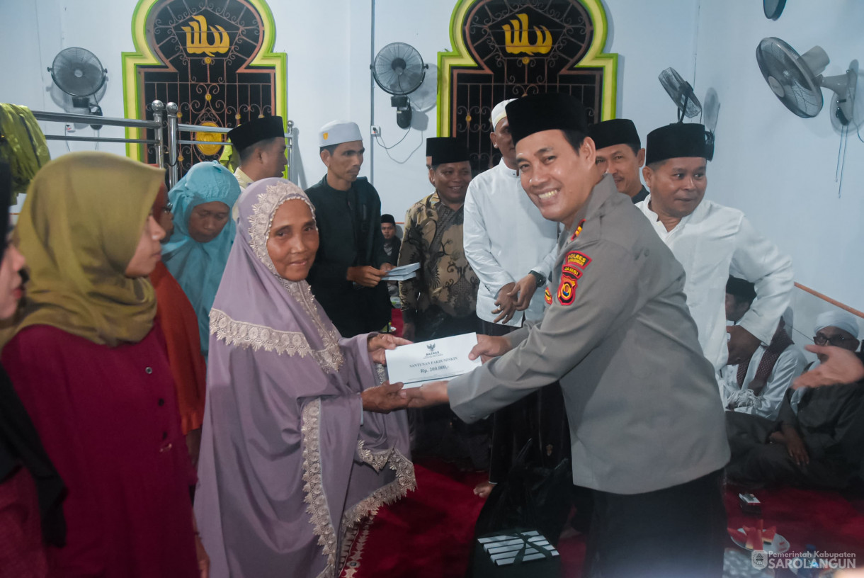 25 Maret 2025 -&nbsp;Buka Bersama Di Kediaman Anggota DPRD Dapil IV Bapak H. Tabroni, Dilanjutkan Safari Ramadhan di Masjid Al Muhajirin Desa Pekan Gedang Kecamatan Batang Asai