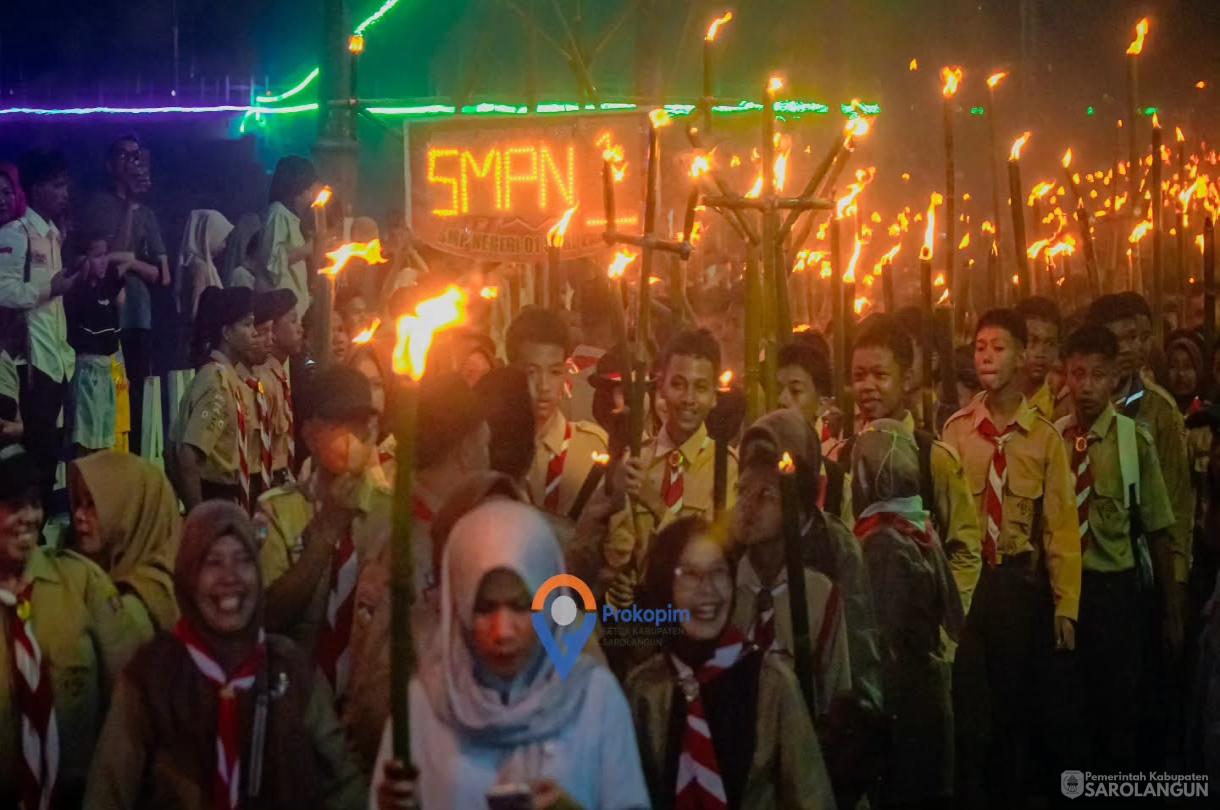 16 Agustus 2026 Pawai Obor Memperingati HUT RI Ke 81 di Rumah Dinas Bupati Sarolangun