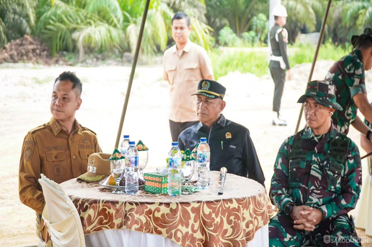 27 Juli 2026 Peninjauan Pembangunan Konstruksi Fasilitas dan Infrastruktur Yonif TP 896 Serumpun Pseko
