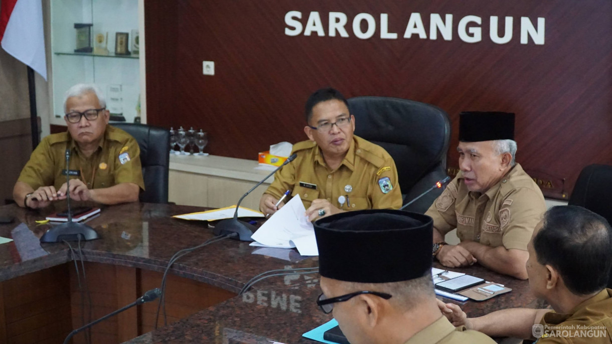 23 Februari 2026&nbsp;Rapat Tindak Lanjut Atensi MCSP KPK RI Tahun 2025 di Ruang Pola Utama Kantor Bupati Sarolangun