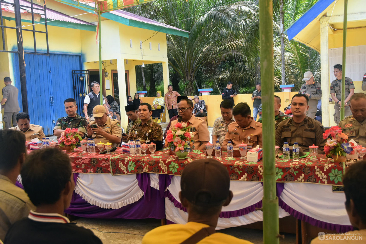 3 Oktober 2024 - Audiensi Dengan Masyarakat Desa Sekamis Kecamatan Cermin Nan Gedang