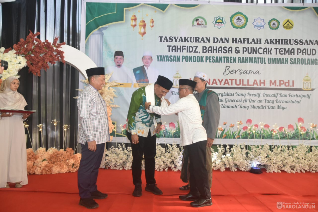 19 Juni 2025 - Tasyakuran dan Haflah Akhirussanah Yayasan Pondok Pesantren Rahmatul Ummah Sarolangun&nbsp;